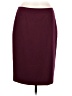 DKNY Solid Burgundy Formal Skirt Size 8 - photo 1