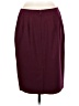 DKNY Solid Burgundy Formal Skirt Size 8 - photo 2