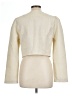 Unbranded 100% Polyester Ivory Jacket Size L - photo 2