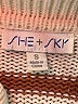 She + Sky Stripes Ivory Pullover Sweater Size S - photo 7