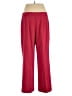 Chadwicks Solid Red Dress Pants Size 16 - photo 2