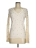 Ann Taylor Polka Dots Ivory Pullover Sweater Size M - photo 1
