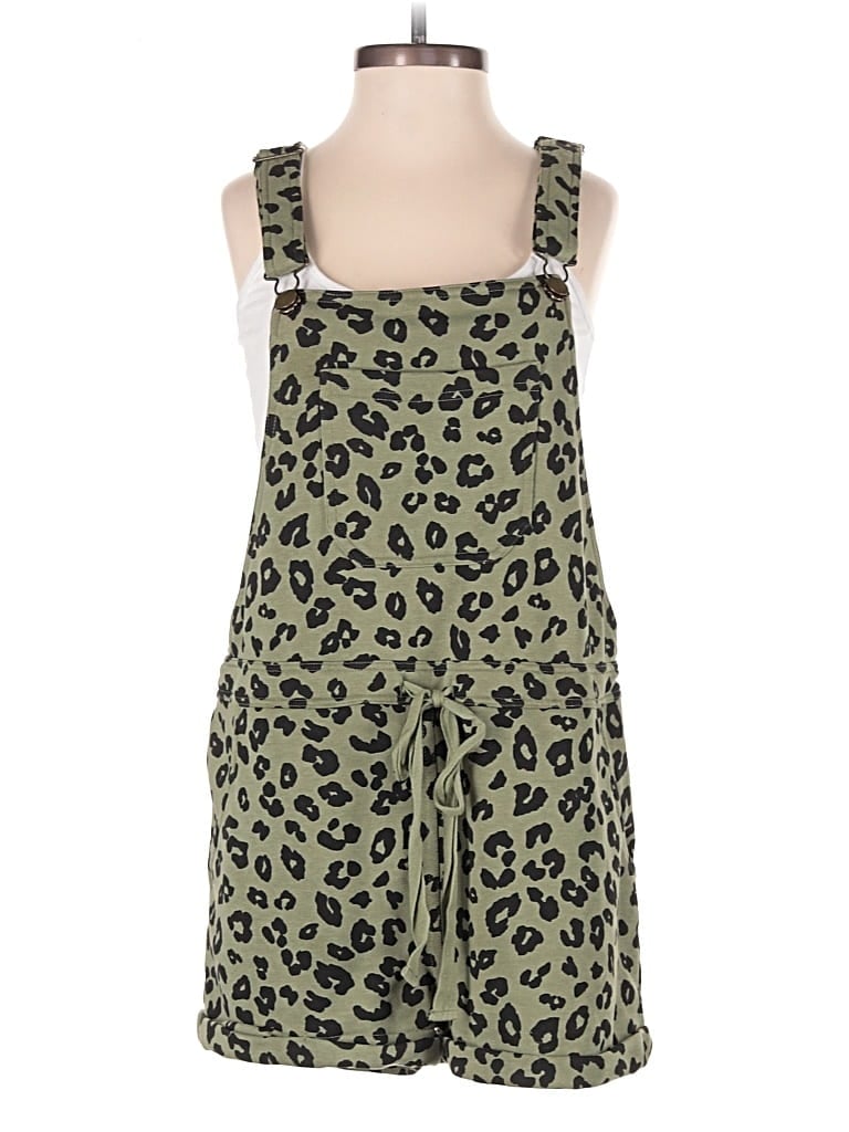 Pre-owned Lulus Romper In Green