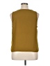 Nine West 100% Polyester Gold Sleeveless Top Size XL (petite) - photo 2