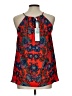 Collective Concepts 100% Polyester Red Sleeveless Blouse Size L - photo 2