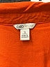 Cato Orange Short Sleeve Blouse Size S - photo 7