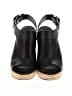 Balenciaga 100% Leather Black Wedges Size EU 36 - photo 2