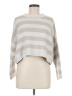 Moon & Madison Stripes Silver Poncho Size M - photo 1