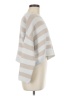 Moon & Madison Stripes Silver Poncho Size M - photo 4