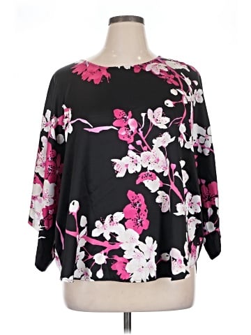 Natori 3/4 Sleeve Blouse (view 1)
