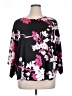 Natori 100% Polyester Black 3/4 Sleeve Blouse Size 1X - photo 1