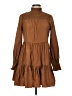 Veronica Beard 100% Polyester Brown Casual Dress Size 6 - photo 1