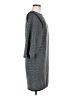 Max Studio Chevron-herringbone Gray Casual Dress Size M - photo 4