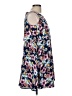Bluheaven 100% Rayon Floral Blue Casual Dress Size M - photo 4