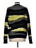 Pam & Gela Stripes Black Pullover Sweater Size L - photo 2
