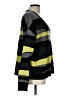 Pam & Gela Stripes Black Pullover Sweater Size L - photo 4