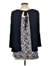 Lila Rose Black 3/4 Sleeve Top Size L - photo 2