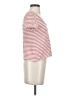 Caslon Stripes Red Short Sleeve T-Shirt Size XS - photo 4