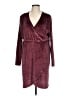 Serra Burgundy Cocktail Dress Size L - photo 1