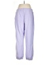 Lands' End Solid Purple Casual Pants Size L - photo 2