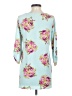 Assorted Brands Teal 3/4 Sleeve Blouse Size S - photo 2