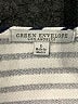 Green Envelope Ivory Short Sleeve Top Size L - photo 7