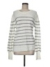 Springfield Stripes Silver Pullover Sweater Size M - photo 1
