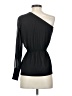 G by GUESS 100% Polyester Black 3/4 Sleeve Blouse Size XS - photo 2