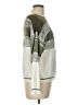 Shein Color Block Green Pullover Sweater Size L - photo 4