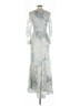 Mac Duggal Silver Cocktail Dress Size 4 - photo 2