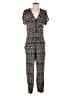 Corey Lynn Calter 100% Polyester Print Black Jumpsuit Size S - photo 1
