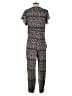 Corey Lynn Calter 100% Polyester Print Black Jumpsuit Size S - photo 2