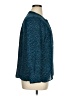 Apt. 9 100% Polyester Animal Print Teal Long Sleeve Blouse Size XL (petite) - photo 4