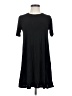 BCBGeneration Solid Black Casual Dress Size S - photo 1