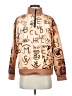 Unbranded Print Orange Track Jacket Size S - photo 1