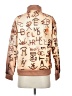 Unbranded Print Orange Track Jacket Size S - photo 2