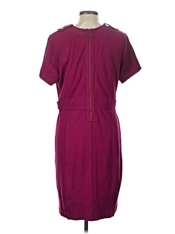 Pink Tartan Casual Dress (view 2)