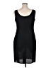 Patra 100% Polyester Solid Black Cocktail Dress Size 16 - photo 2