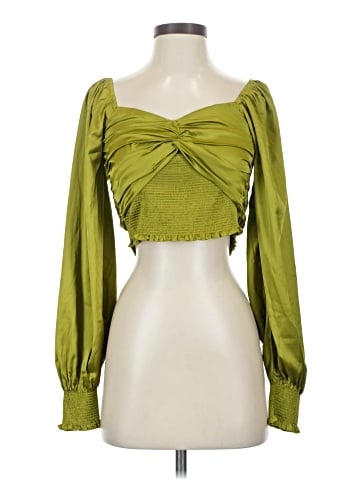 Mustard Seed Long Sleeve Blouse (view 1)
