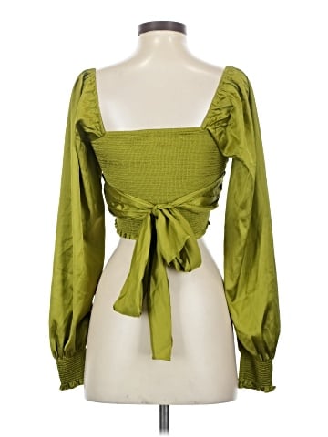 Mustard Seed Long Sleeve Blouse (view 2)