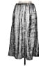 Old Navy 100% Polyester Metallic Silver Casual Skirt Size L - photo 1