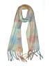 Unbranded Tie-dye Blue Pink Scarf One size - photo 1