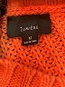 Lumiere 100% Acrylic Solid Orange Pullover Sweater Size M - photo 7