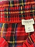 Crewcuts Outlet Plaid Red Skirt Size 6/7 - photo 3