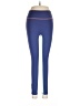 Motion 365 made by Fabletics Color Block Blue Active Pants Size 6 (estimated) - photo 1