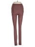 Unbranded Solid Burgundy Active Pants Size XXS (estimated) - photo 2