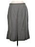 Ann Taylor LOFT Gray Formal Skirt Size 8 - photo 2