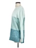 Lands' End Color Block Teal Pullover Sweater Size XXS - photo 5