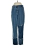Hollister Color Block Blue Jeans Size 26 waist - photo 1