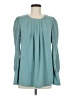 Unbranded Teal Long Sleeve Blouse Size M - photo 1